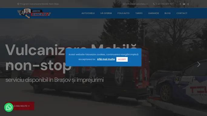 Vulcanizare Mobila Non-Stop - Montaj si Inlocuire Anvelope - AutoChelu