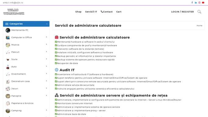 Servicii de administrare calculatoare - WILMORE-LUK