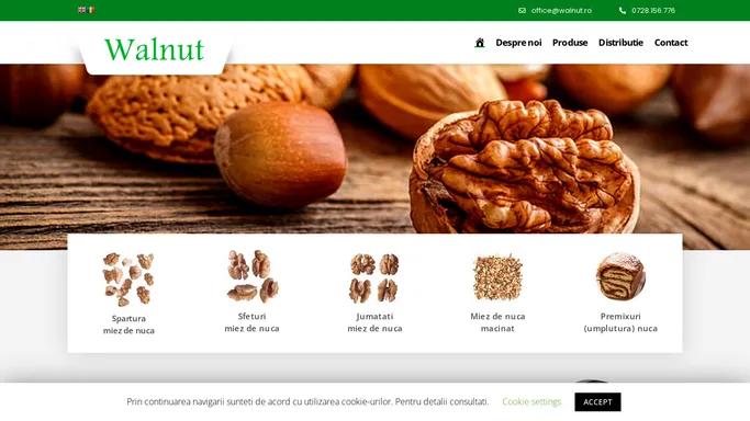 Walnut – producator nuci, miez de nuca, miez de nuca macinat, mure, zmeura, afine