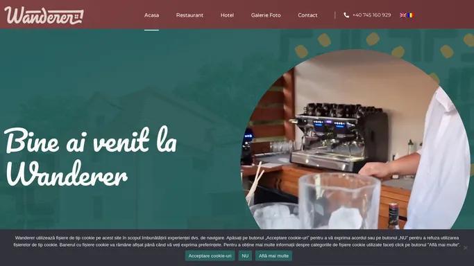 Wanderer – Hotel, Restaurant si Terasa