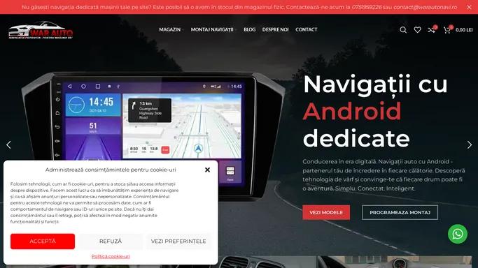 WAR Auto Navi | Sisteme de Navigatie Auto Dedicate - War Auto Navi