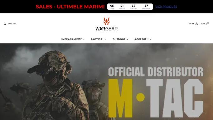 WARGEAR ROMANIA | Echipament tactic si accesorii army outdoor