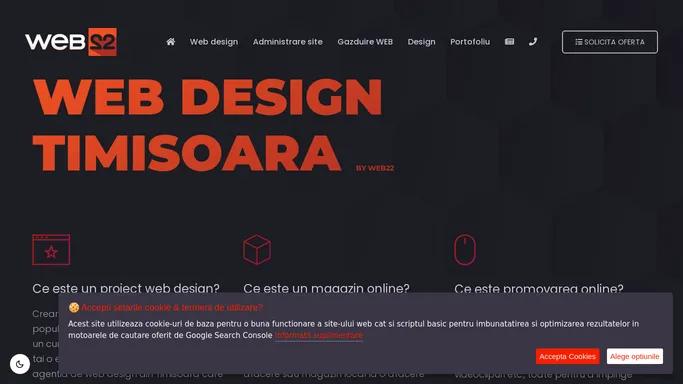 Creare site | Servicii web design - Agentie web Design Timisoara