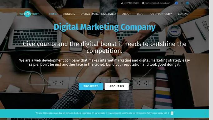 Digital Marketing & Web Development - web4smart