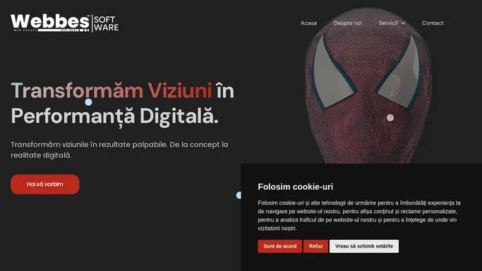 Creare Site Prezentare - Servicii Profesionale de Web Design | Webbes Software