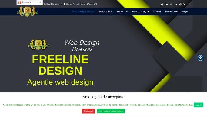 Web design Brasov | Creare site prezentare | Magazin online