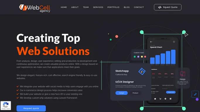 WebCell Agency » Web Design & Web Development Services