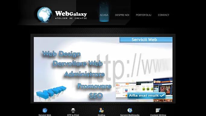 WebGalaxy.ro | Atelier de creatie