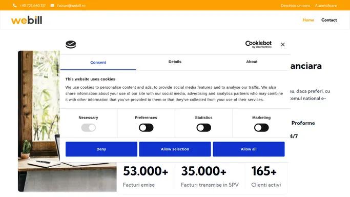 Facturi online - WeBill