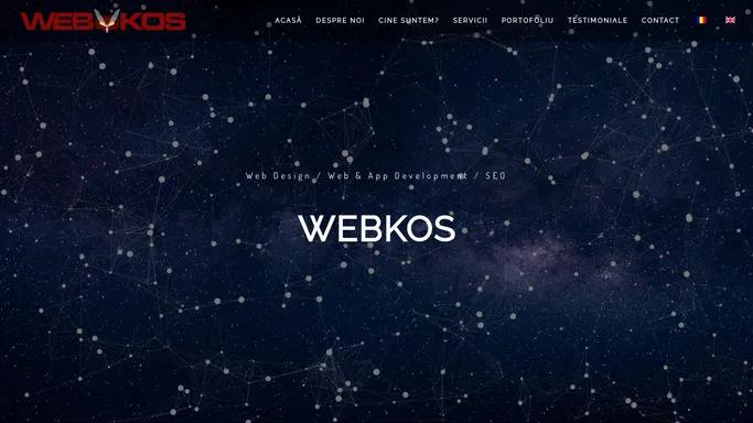 WebKos Development - Web Design si Aplicatii Mobile