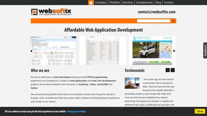 Web Developers for Your Web Application. Hire a PHP Developer for Your eZ Publish, Sugarcrm, Wordpress Project!