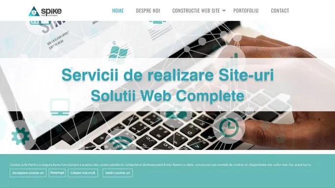 Web Spike – Software-Web Design, Creare Site Web & Magazin Online