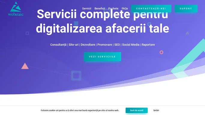 WebZaic | Servicii complete pentru digitalizarea afacerii