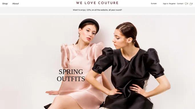 WE LOVE COUTURE