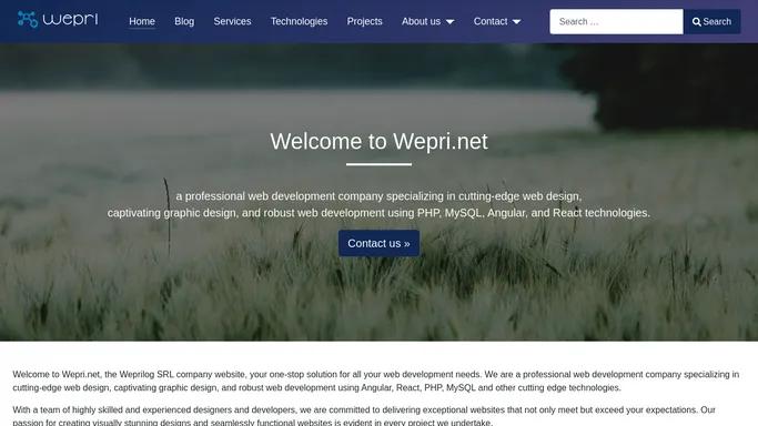 wepri.net - Home