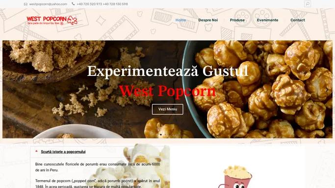 West Popcorn - Popcorn / Nachos / Evenimente / Cinema