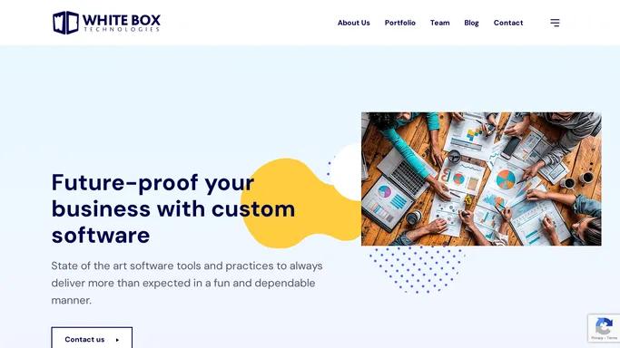 White Box Technologies ✅Future-proof your business with custom software