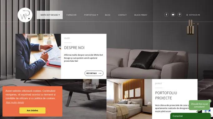 Design Interior High-End, Timisoara White Dot Design