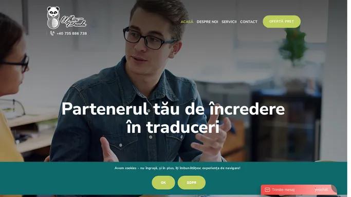 WhitePanda - Servicii de traducere profesionala Timisoara