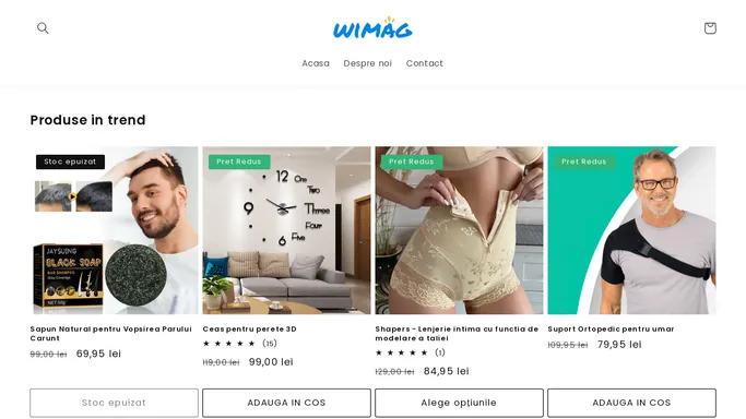 WIMAG - Cele mai dorite produse sunt acum aici – WIMAG.RO