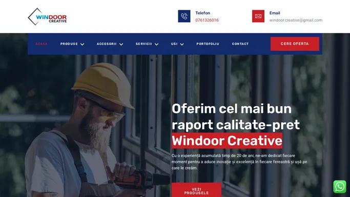 Windoor Creative – Termopane la comanda Gealan