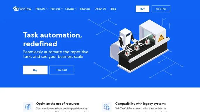 Wintask - RPA & Task automation, redefined since 1997