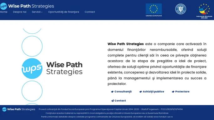 Wise Path Strategies – Wise Path Strategies