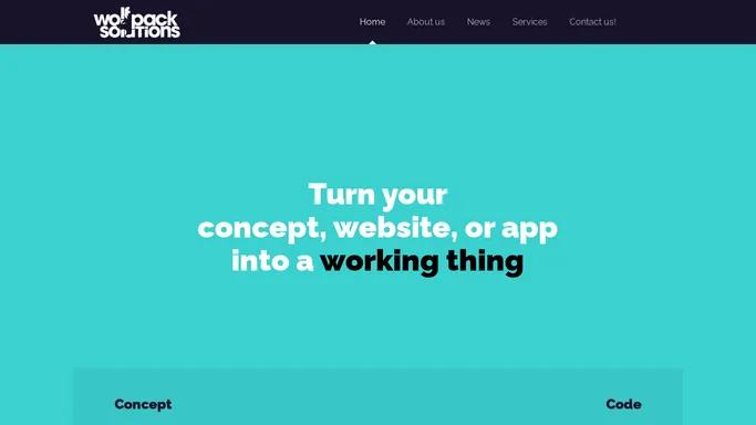 Wolfpack Solutions – Mobile App Development Agency | iOS & Android app development