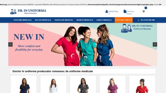 Doctor in uniforma | Producator roman de uniforme medicale