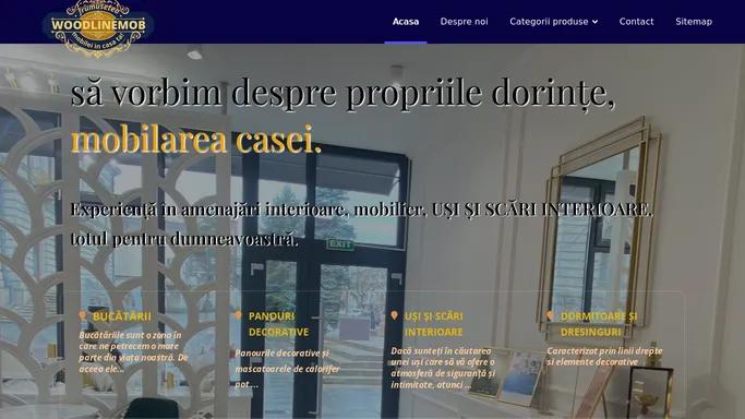 Woodlinemob, Frumusetea mobilei in casa ta - Acasa