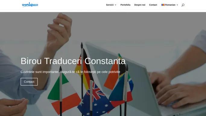 Traduceri Constanta - WordSpace