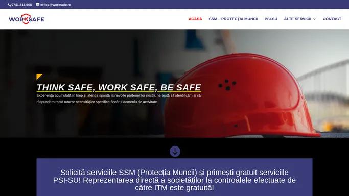 WorkSafe | Servicii complete SSM, PSI-SU