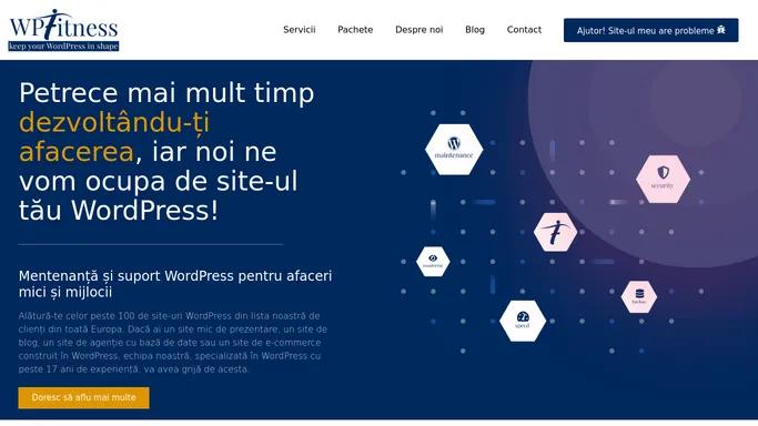 WPFitness - Mentenanta si suport siteuri WordPress