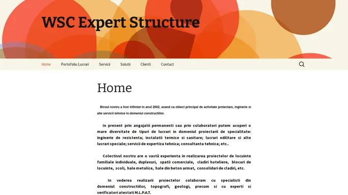 WSC Expert Structure