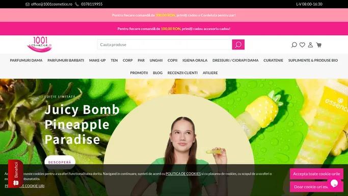 Produse cosmetice online - 1001cosmetice.ro