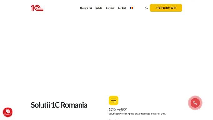 1C-Romania - dezvoltator si distribuitor de solutii software.