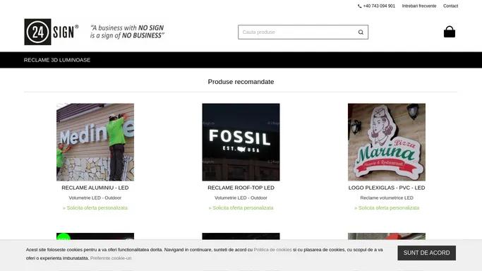 24Sign - Producator reclame luminoase LED