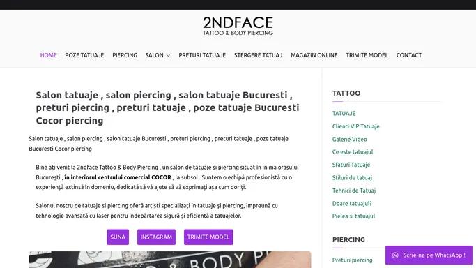 Salon tatuaje si salon piercing Bucuresti Tatuaje Magazin COCOR