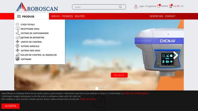 Roboscan - Echipamente topografice