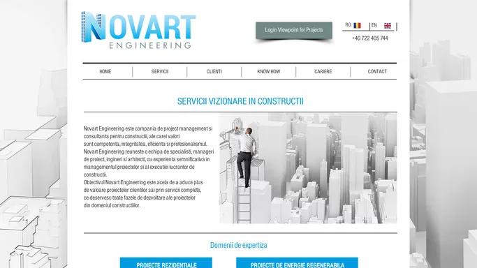 Novart Engineering - Servicii vizionare in constructii