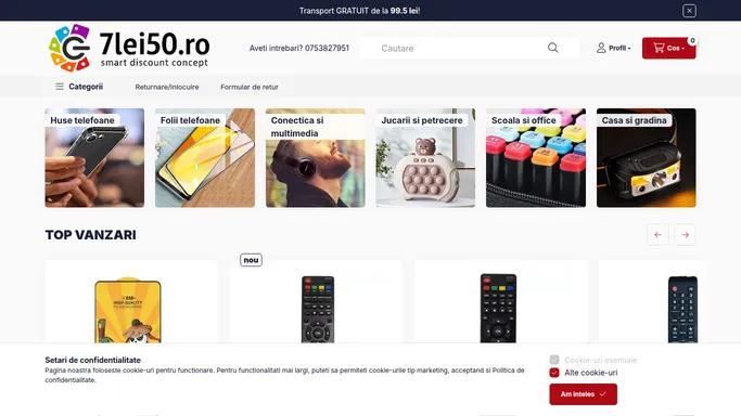 Huse, Folii Telefoane, Incarcatoare, Jucarii, Cosmetice la d