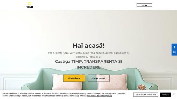 9898 Imobiliare - Informatii complete si exacte despre proprietati de vanzare!