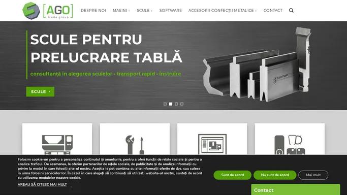 Pentru prelucrare tabla: masini, scule, software, accesorii