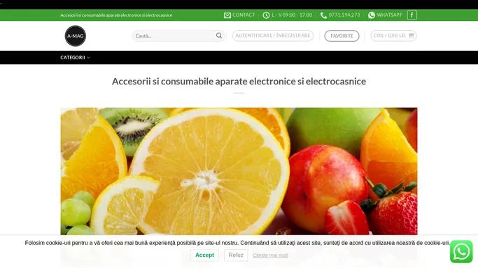 A-MAG - Accesorii si consumabile aparate electronice si electrocasnice