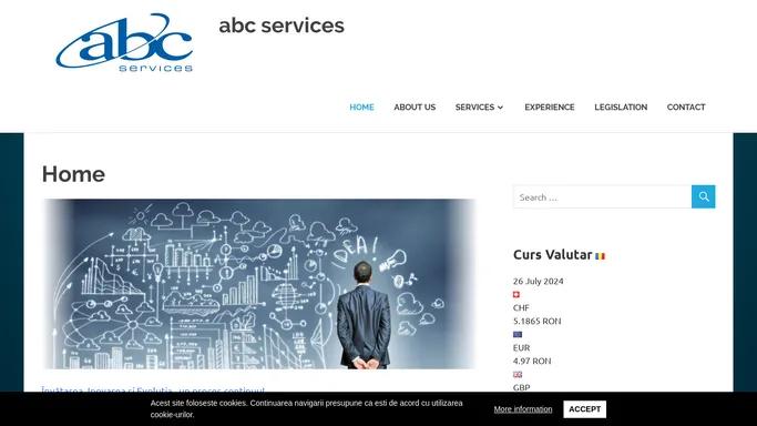 abc services – Servicii de consultanta si expertiza in eficientizarea si dezvoltarea afacerii tale!