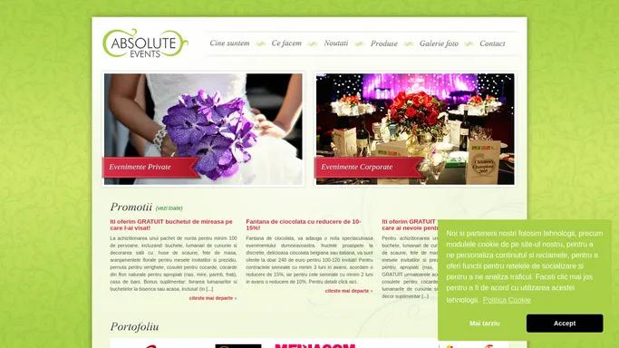 Organizare evenimente, decoratiuni si organizare nunta sau botez, organizare evenimente corporate