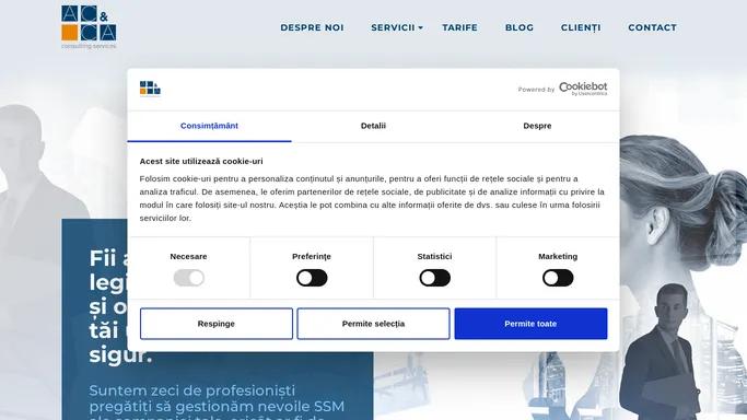 SSM si Protectia Muncii | AC & CA