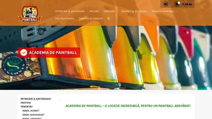 Academia de Paintball – Academia de Paintball