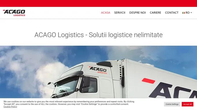 ACAGO Logistics - Servicii logistice de transport marfa