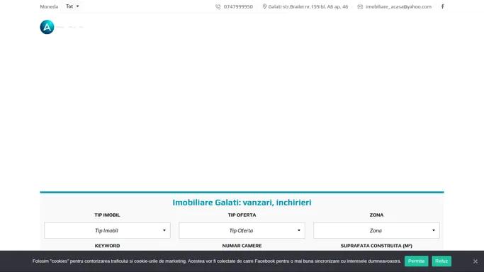 Imobiliare Galati: agentia imobiliara Acasa Galati | Imobiliare Galati